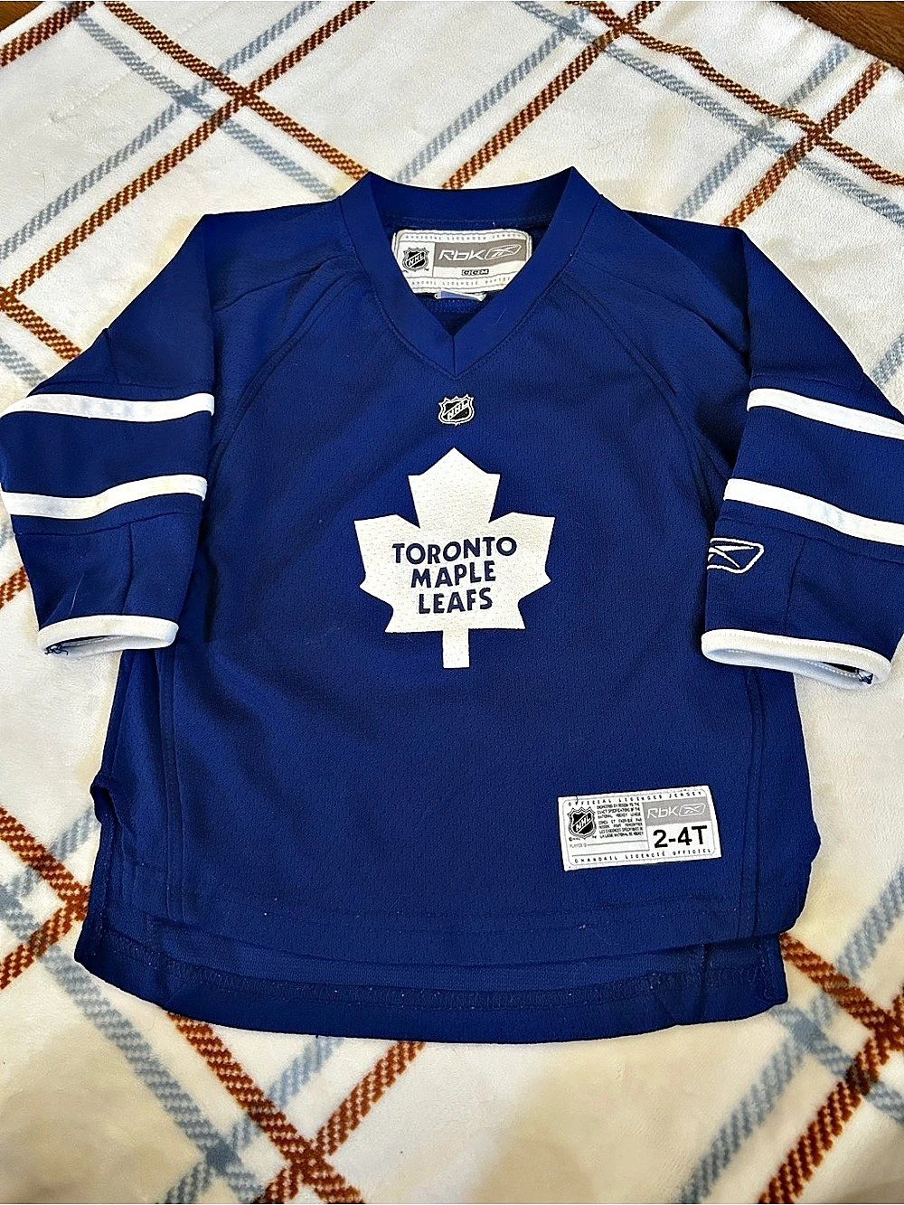 Reebok Toronto Maple Leafs Reebok CCM Youth Toddler Replica Hockey Jersey